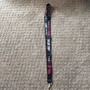 Taylor Swift red tour lanyard